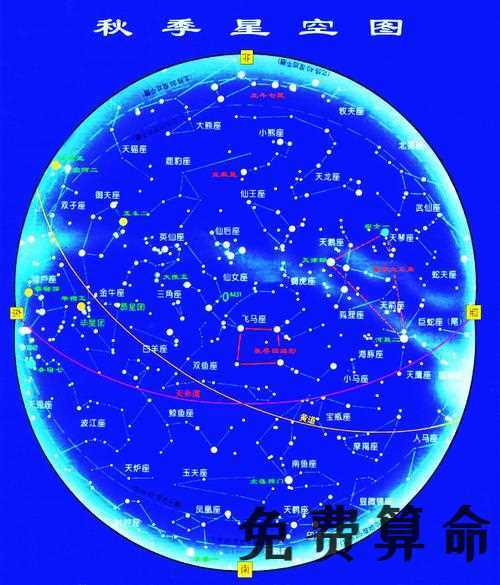 太不可思议
:星座与天空图 星座专属天空图