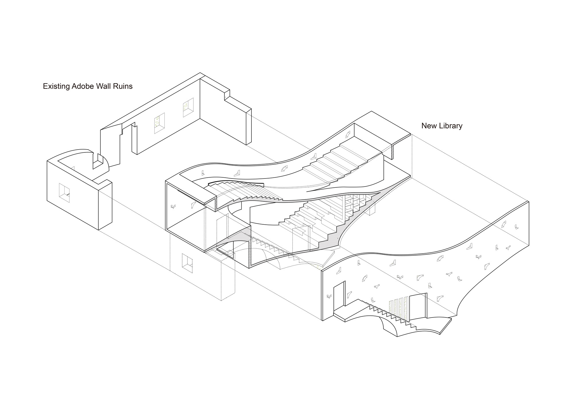 微建筑系列 II：废墟书屋 / 一树建筑工作室