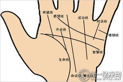 隆重推出
:男人手相图解大全，男人手相看哪只手