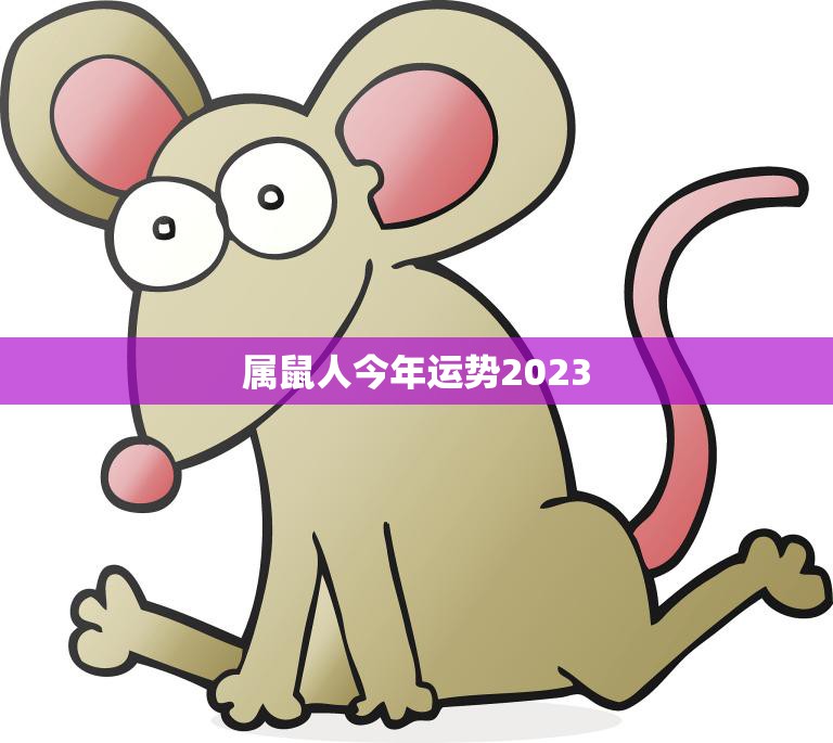 属鼠人今年运势2023(大展宏图财运亨通)